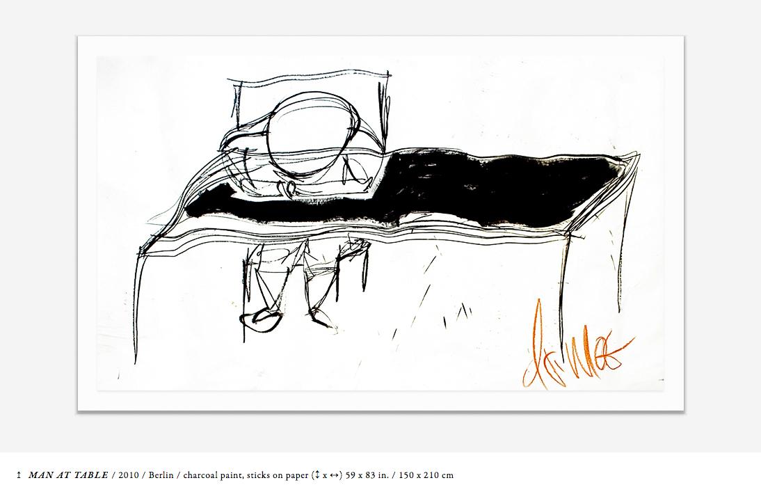 MAN AT TABLE 2010 BERLIN