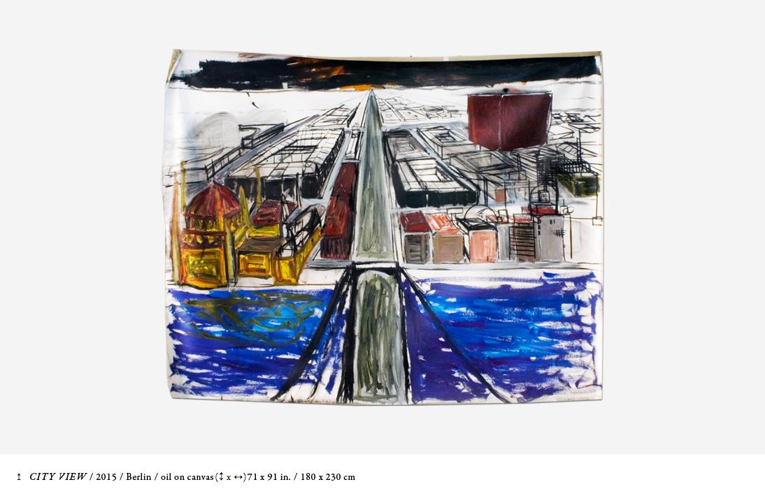 CITY VIEW, 2015 by Moritz Hoffmann