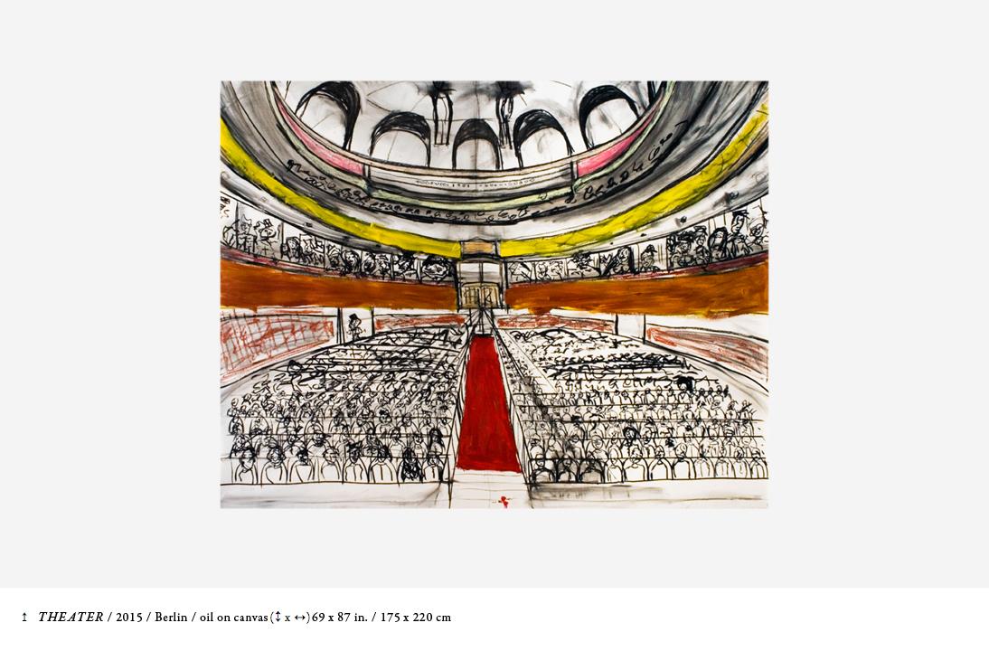 THEATER, 2015 by Moritz Hoffmann