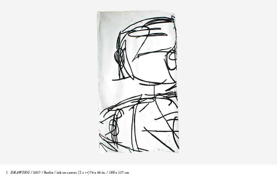 Drawing 2017 Berlin by Moritz Hoffmann