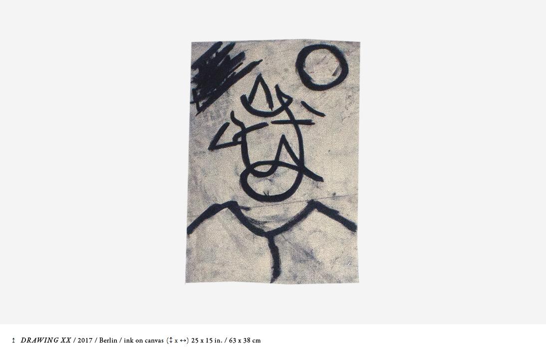 Drawing XX 2017 Berlin by Moritz Hoffmann