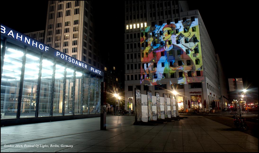 Moritz Hoffmann, OCTOBER 2016, FESTIVAL OF LIGHTS, BERLIN, GERMANY
