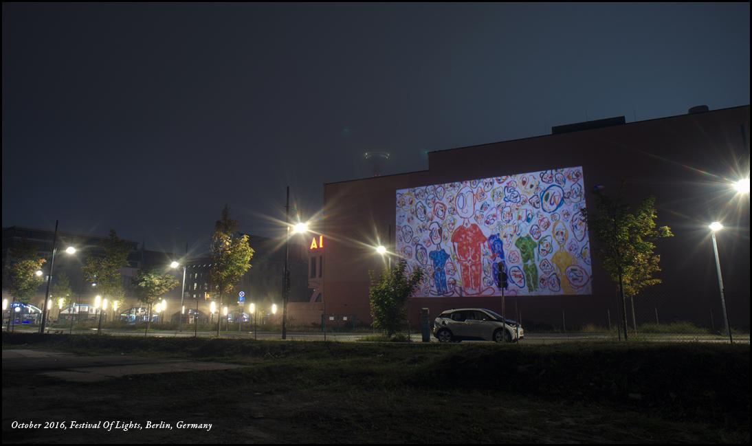 Moritz Hoffmann, OCTOBER 2016, FESTIVAL OF LIGHTS, BERLIN, GERMANY