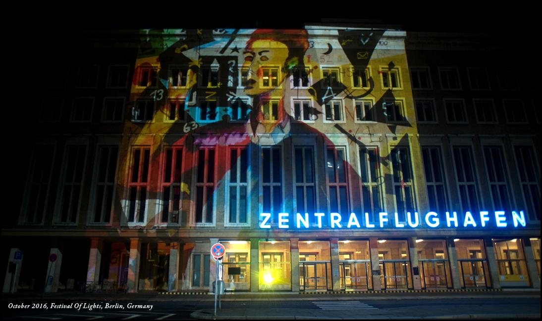 Moritz Hoffmann, OCTOBER 2016, FESTIVAL OF LIGHTS, BERLIN, GERMANY