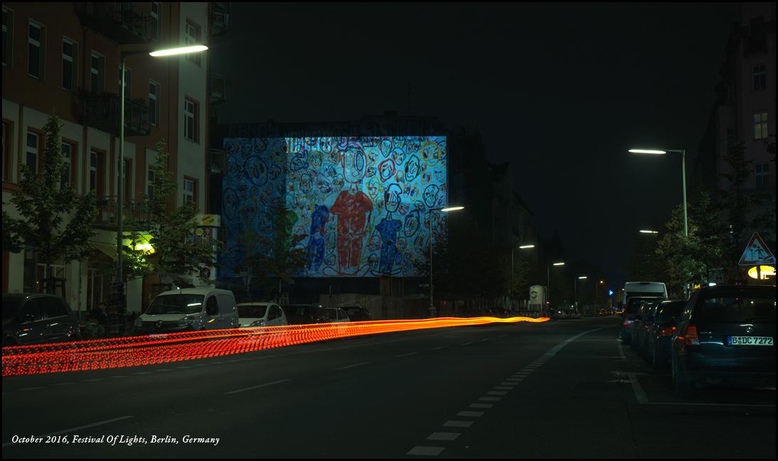 Moritz Hoffmann, OCTOBER 2016, FESTIVAL OF LIGHTS, BERLIN, GERMANY