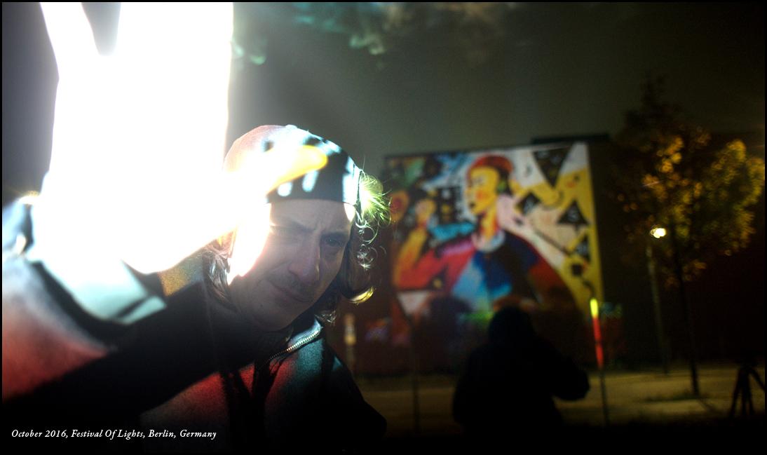 Moritz Hoffmann, OCTOBER 2016, FESTIVAL OF LIGHTS, BERLIN, GERMANY
